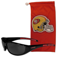 San Francisco 49ers Sunglass and Bag Set