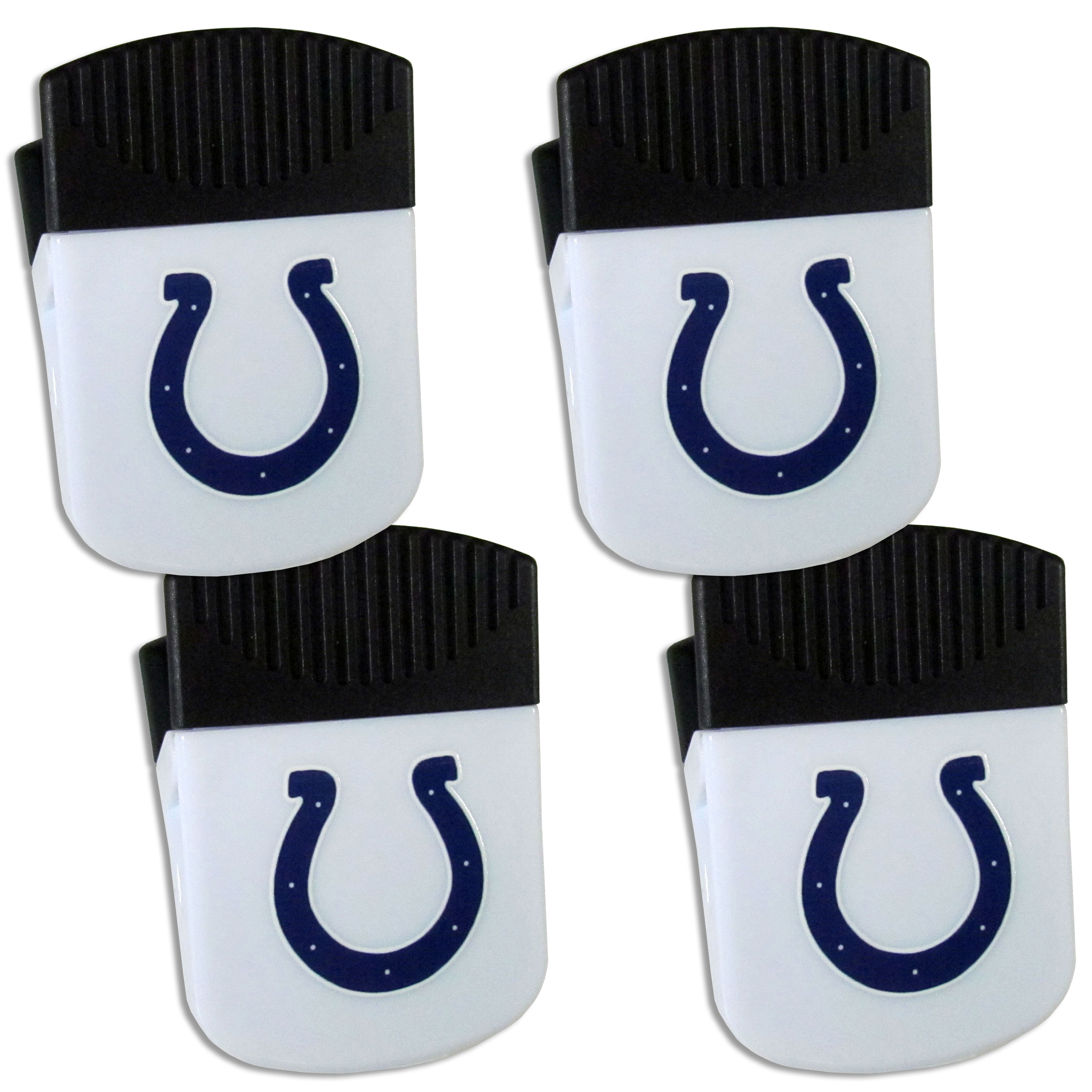 Indianapolis Colts Chip Clip Magnet with Bottle Opener, 4 pack    