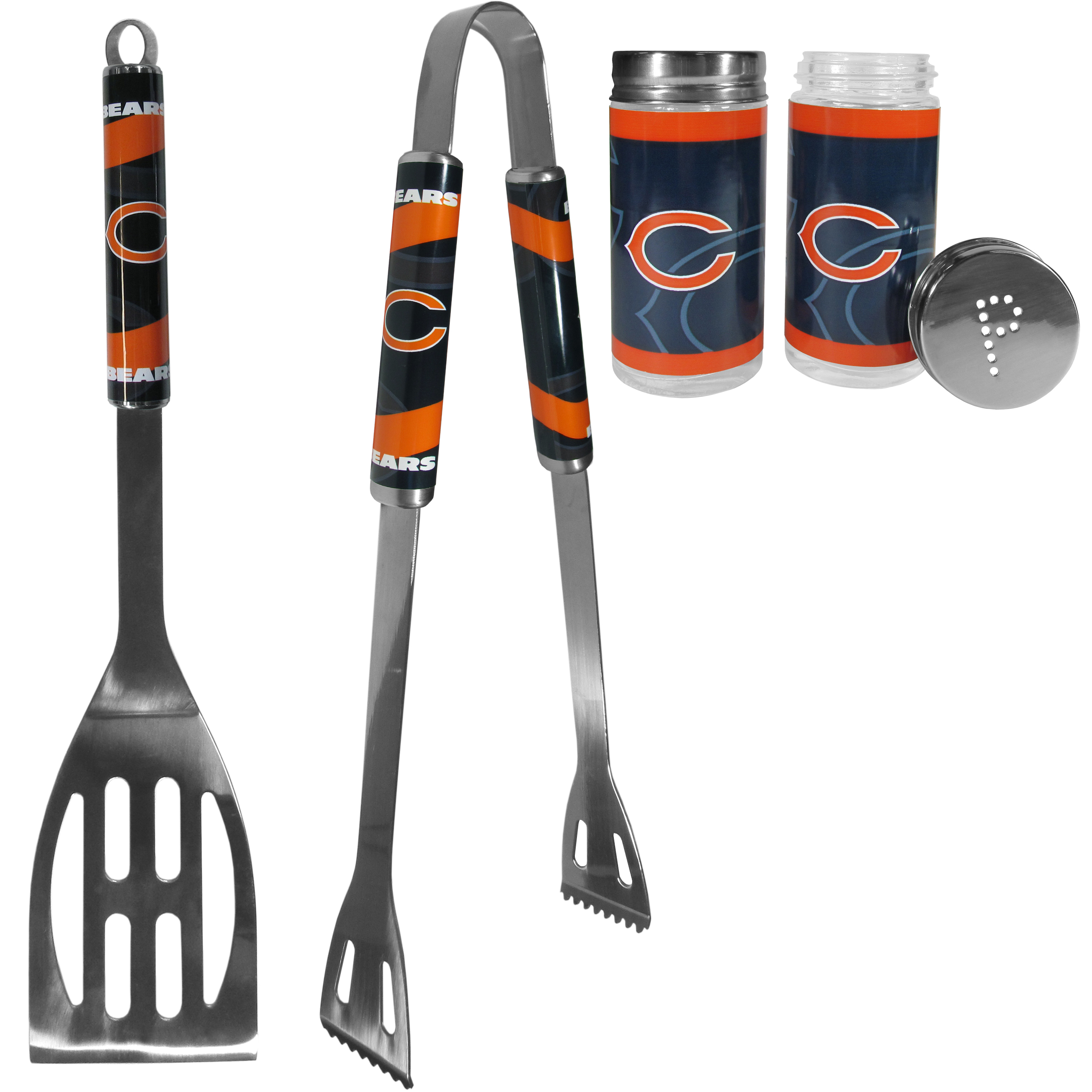 Chicago Bears 2pc BBQ Set with Tailgate Salt & Pepper Shakers    