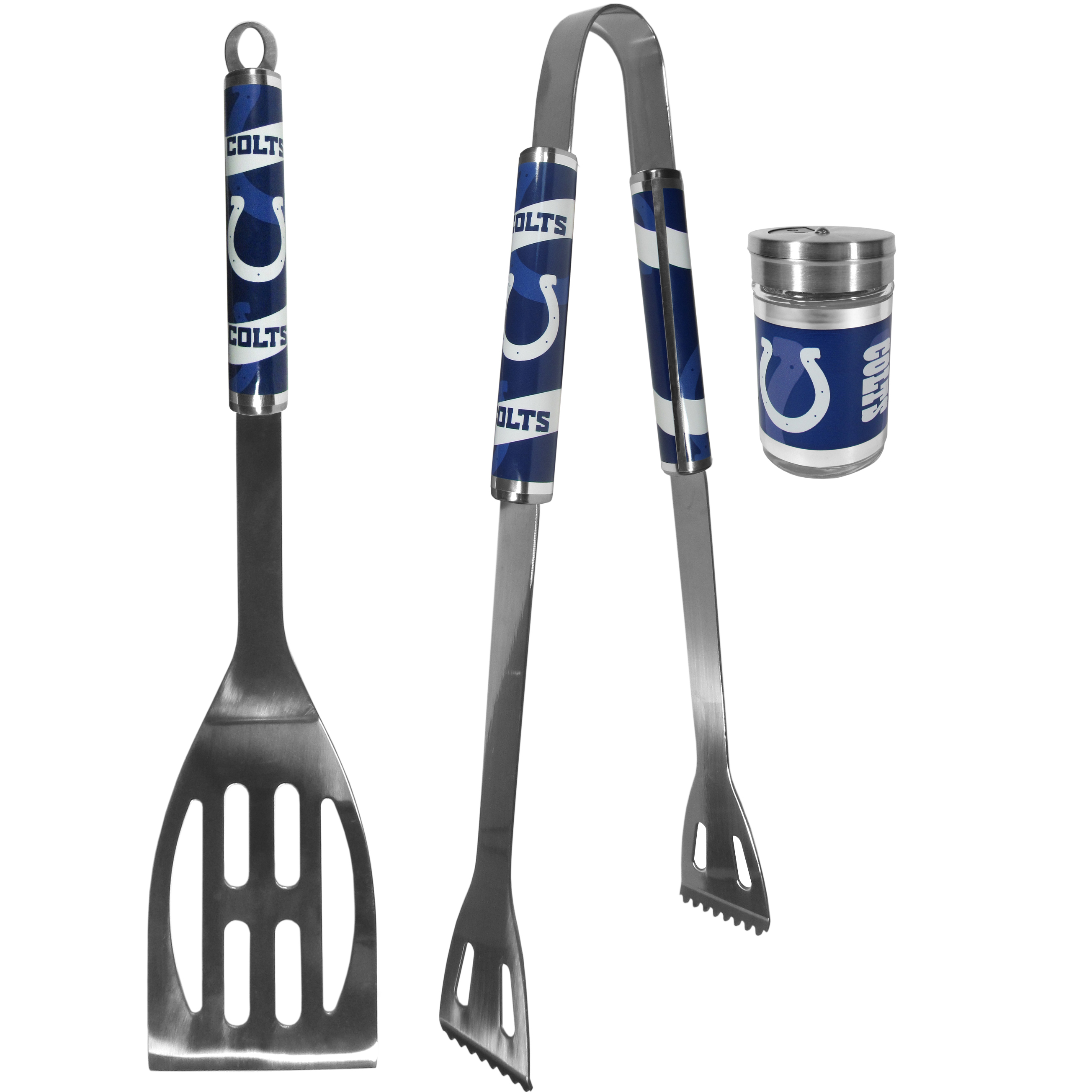 Indianapolis Colts 2pc BBQ Set with Season Shaker    