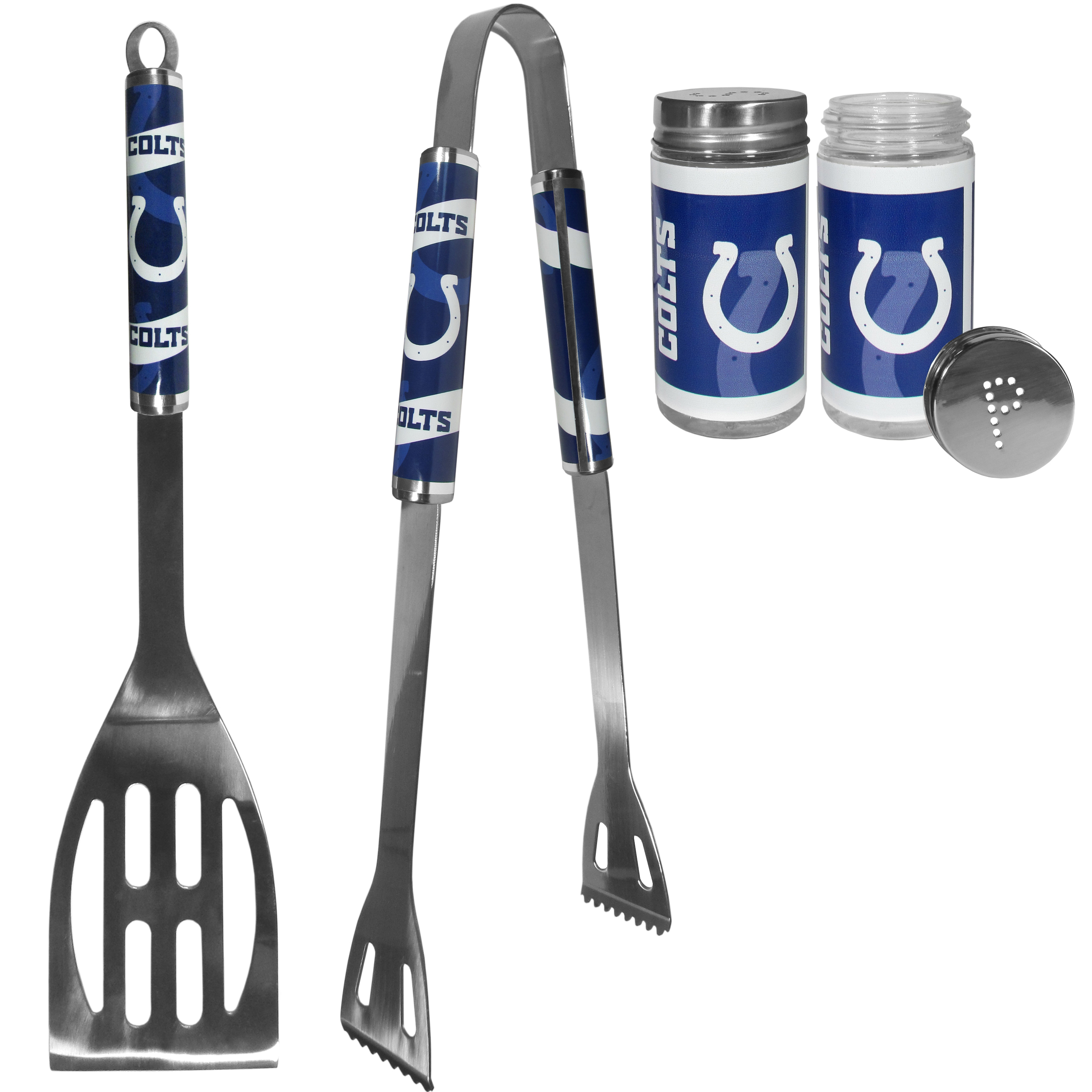 Indianapolis Colts 2pc BBQ Set with Tailgate Salt & Pepper Shakers    