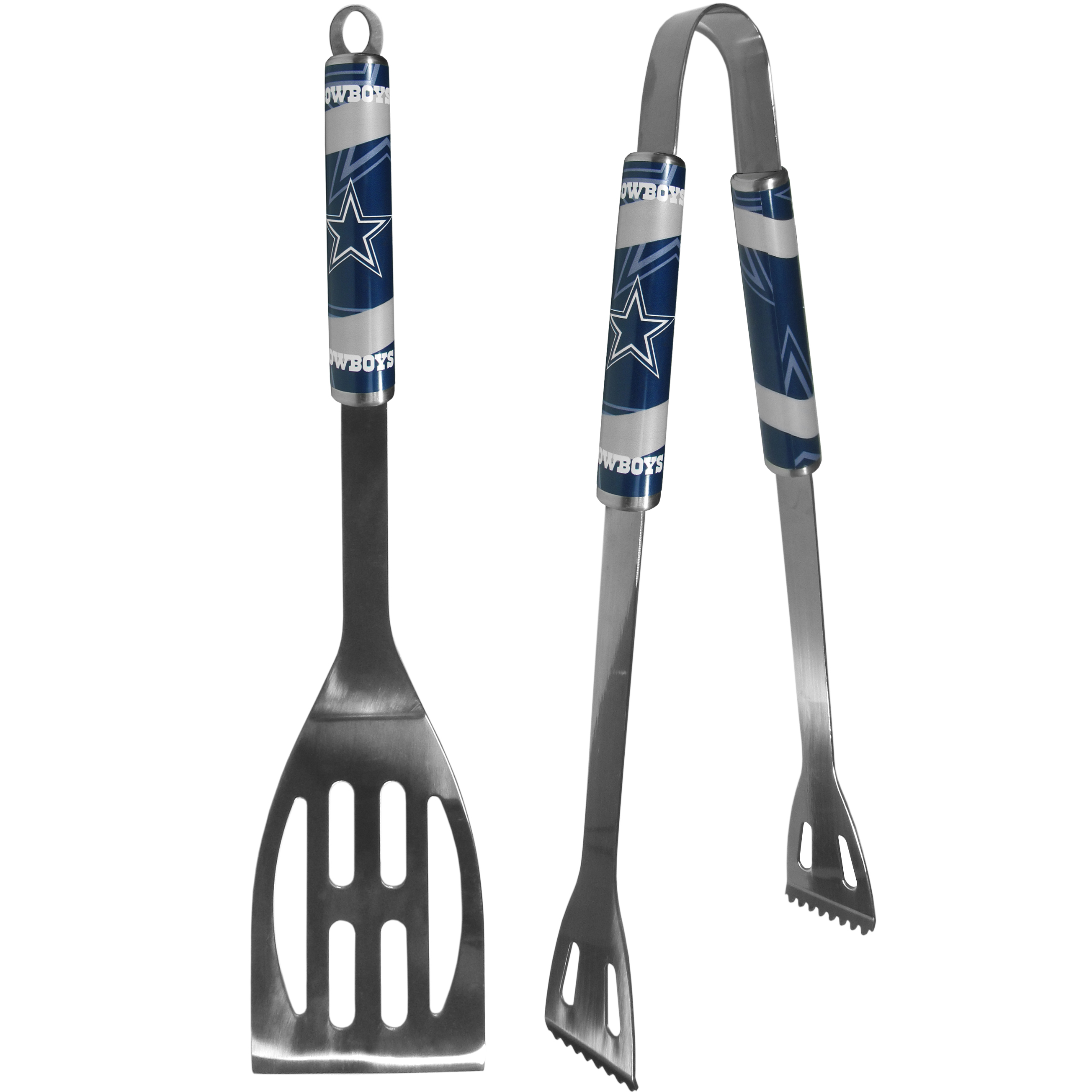 Dallas Cowboys 2 pc Steel BBQ Tool Set    