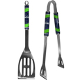 Seattle Seahawks 2 pc Steel BBQ Tool Set