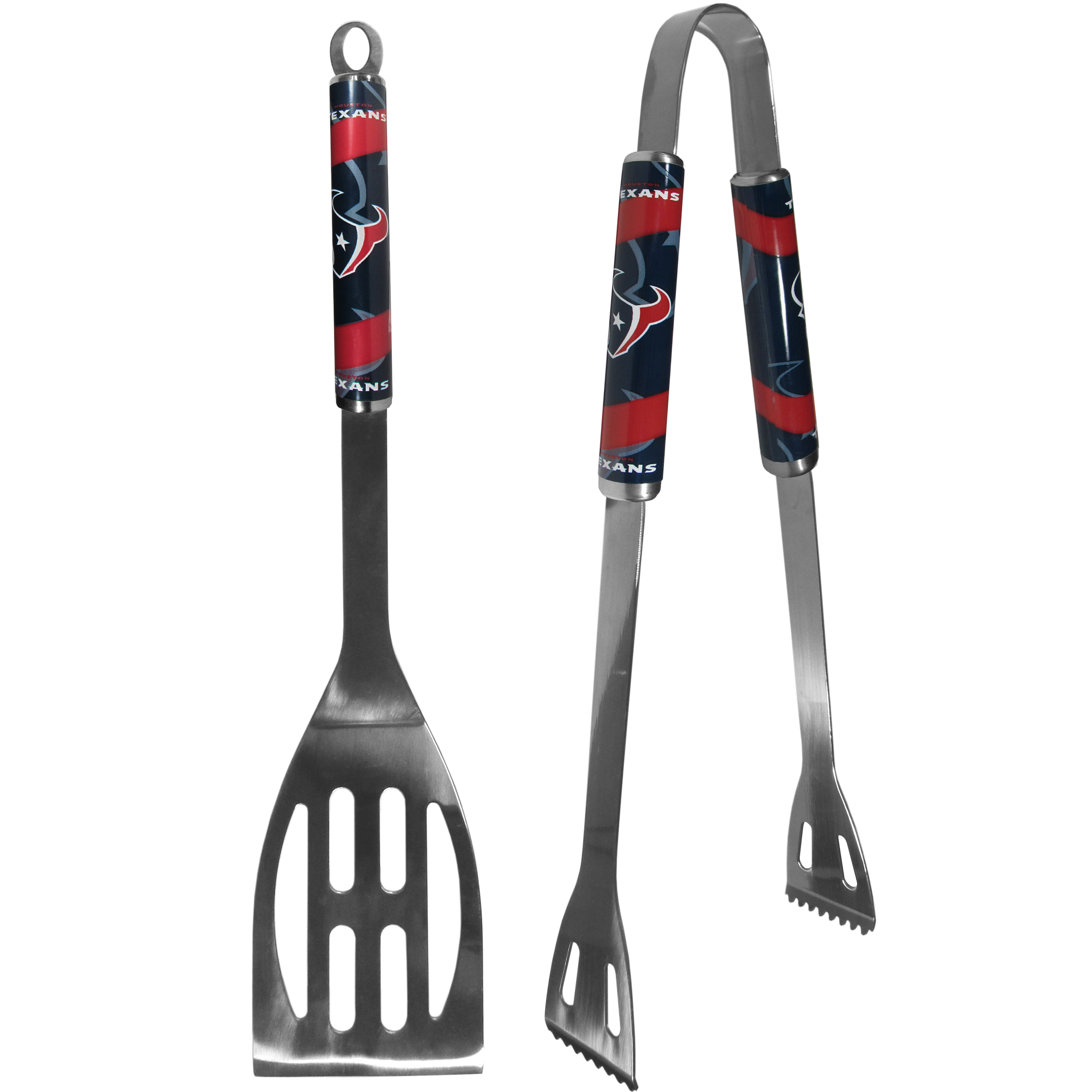 Houston Texans 2 pc Steel BBQ Tool Set    