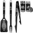 Cleveland Browns 3pc Black BBQ Tools w/Shakers