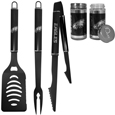 Philadelphia Eagles 3pc Black BBQ Tools w/Shakers