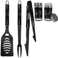 Carolina Panthers 3pc Black BBQ Tools w/Shakers