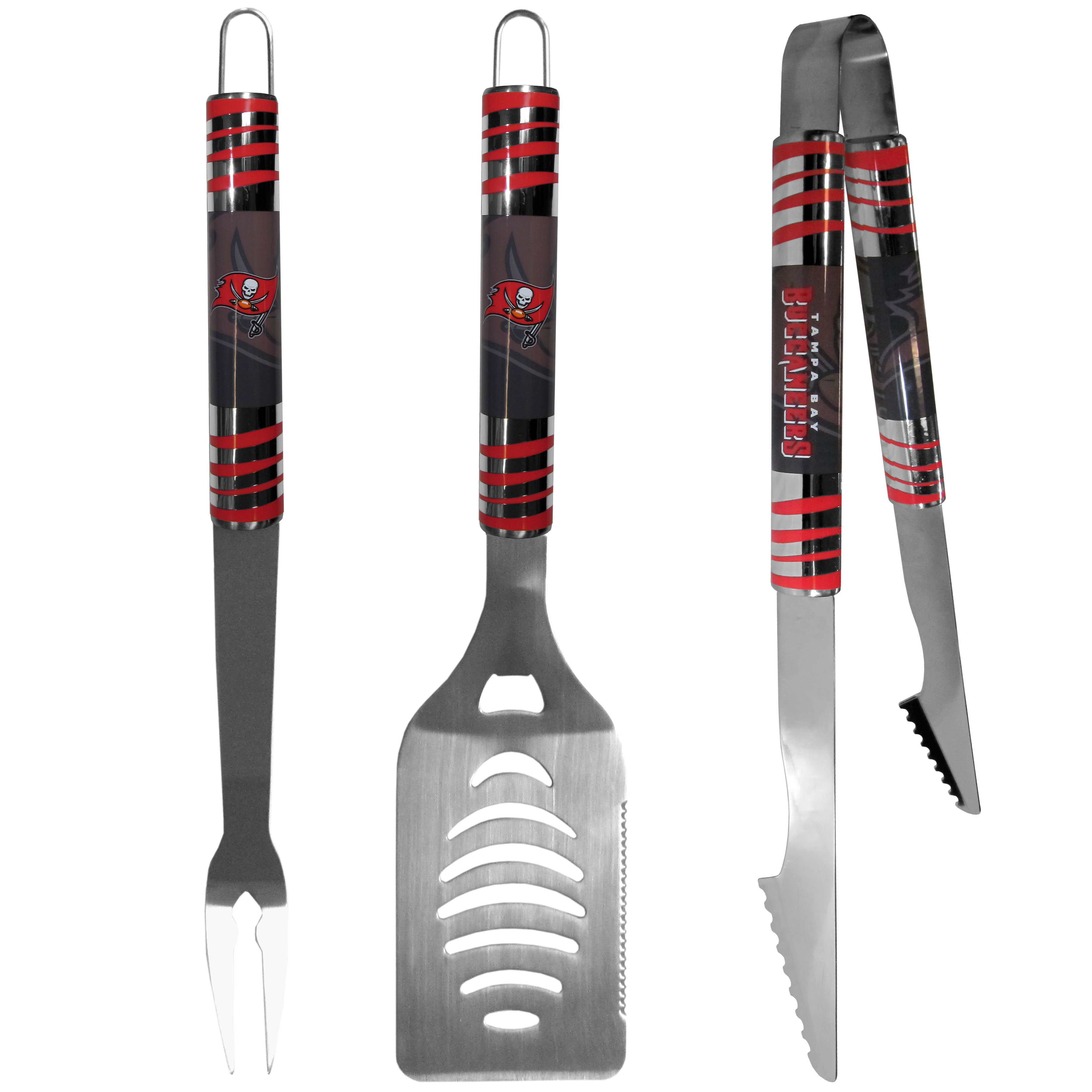 Tampa Bay Buccaneers 3 pc Tailgater BBQ Set    