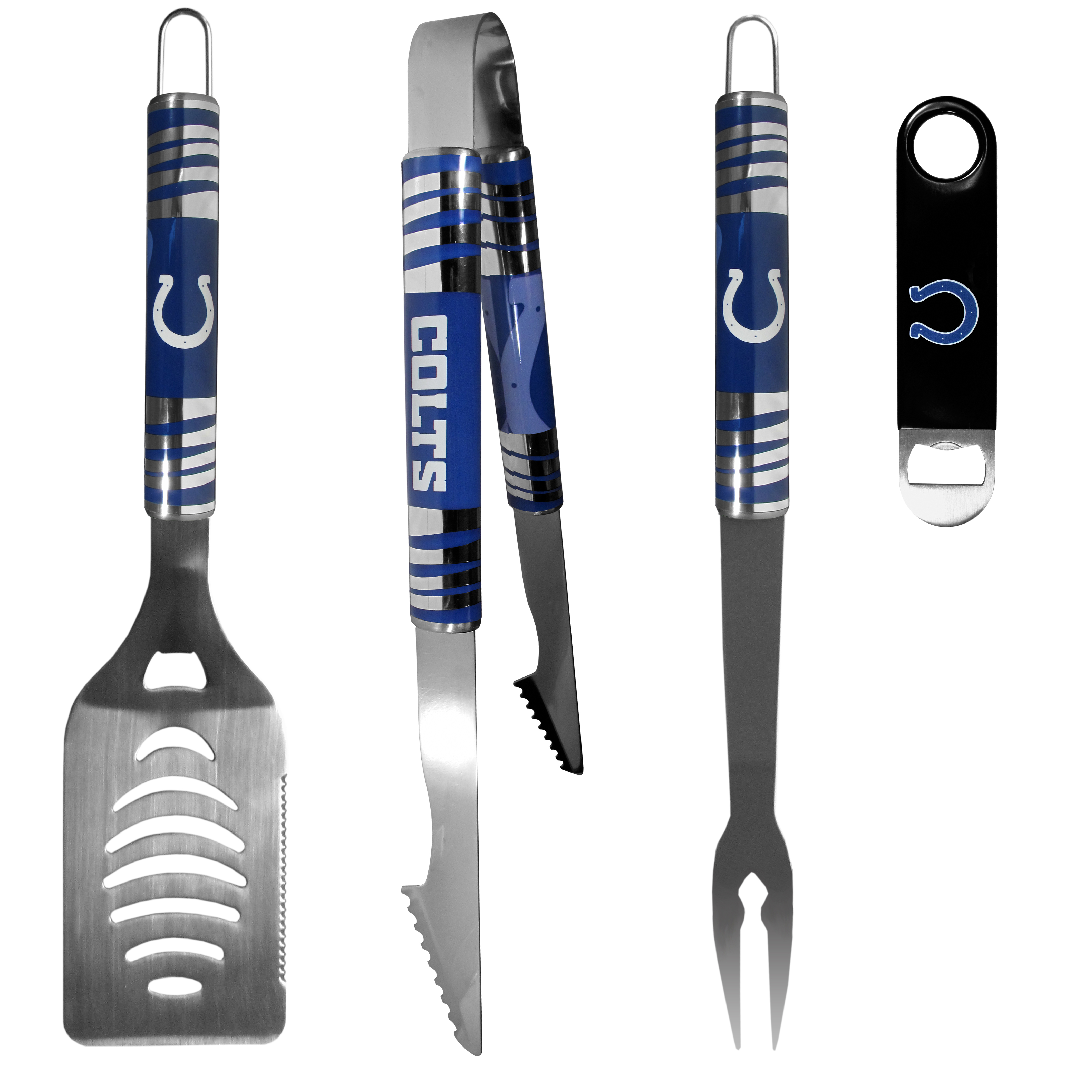 Indianapolis Colts 3 pc BBQ Set and Bottle Opener    