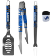 Detroit Lions 3 pc BBQ Set and Chip Clip