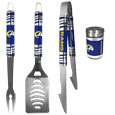 Los Angeles Rams 3 pc Tailgater BBQ Set and Season Shaker