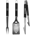 Washington Commanders 3 pc Steel BBQ Set in Black