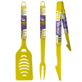 Minnesota Vikings 3 pc Color BBQ Tool Set