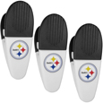 Pittsburgh Steelers Mini Chip Clip Magnets, 3 pk