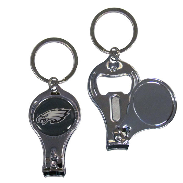 Philadelphia Eagles Nail Care/Bottle Opener Key Chain    