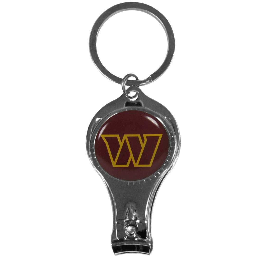 Washington Commanders Nail Care/Bottle Opener Key Chain    