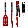 Arizona Cardinals 3 pc Logo BBQ Tools w/Bottle Opener
