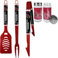 Arizona Cardinals 3 pc Logo BBQ Tools w/