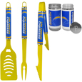 Los Angeles Chargers 3 pc Logo BBQ Tools w/