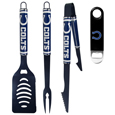 Indianapolis Colts 3 pc Logo BBQ Tools w/Bottle Opener