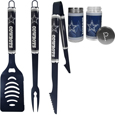 Dallas Cowboys 3 pc Logo BBQ Tools w/
