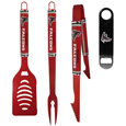 Atlanta Falcons 3 pc Logo BBQ Tools w/Bottle Opener