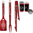 Atlanta Falcons 3 pc Logo BBQ Tools w/