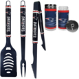 New England Patriots 3 pc Logo BBQ Tools w/