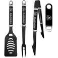 Las Vegas Raiders 3 pc Logo BBQ Tools w/Bottle Opener