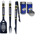 Los Angeles Rams 3 pc Logo BBQ Tools w/