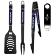 Baltimore Ravens 3 pc Logo BBQ Tools w/Bottle Opener