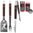 Tampa Bay Buccaneers 3 pc Steel Logo BBQ Tools w/Shakers
