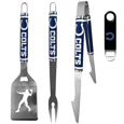 Indianapolis Colts 3 pc Steel Logo BBQ Tools w/Bottle Opener