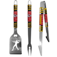 Kansas City Chiefs 3 pc Tailgater BBQ Tools
