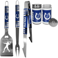 Indianapolis Colts 3pc Tailgate BBQ Tools w/Shakers