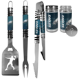 Philadelphia Eagles 3pc Tailgate BBQ Tools w/Shakers