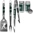 New York Jets 3pc Tailgate BBQ Tools w/Shakers