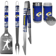 Los Angeles Rams 3pc Tailgate BBQ Tools w/Shakers