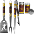 Washington Commanders 3pc Tailgate BBQ Tools w/Shakers