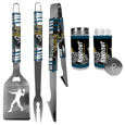 Jacksonville Jaguars 3pc Tailgate BBQ Tools w/Shakers