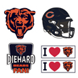 Chicago Bears 5 pack of 4 inch Decals