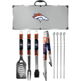 Denver Broncos 8 pc Tailgater BBQ Set