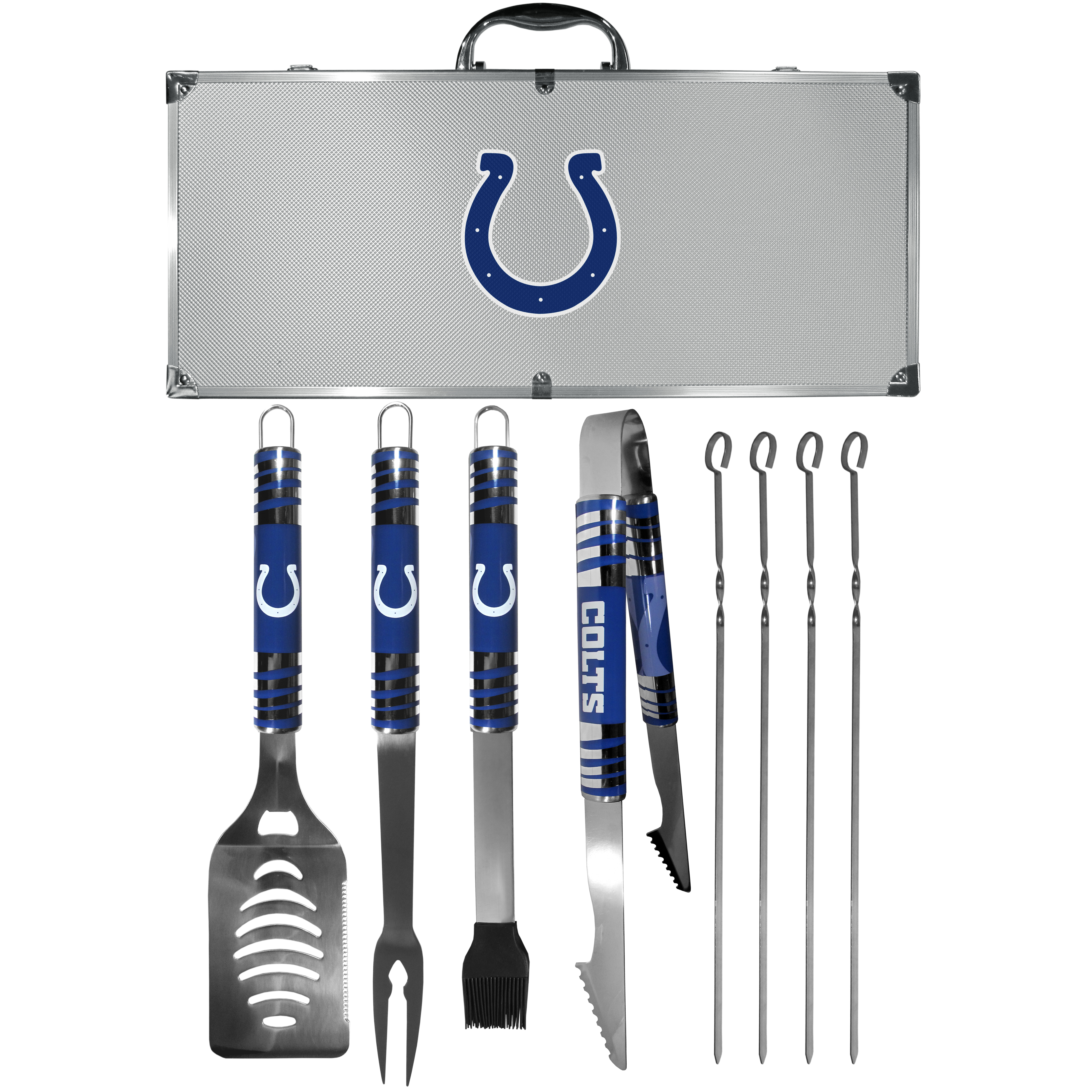 Indianapolis Colts 8 pc Tailgater BBQ Set    