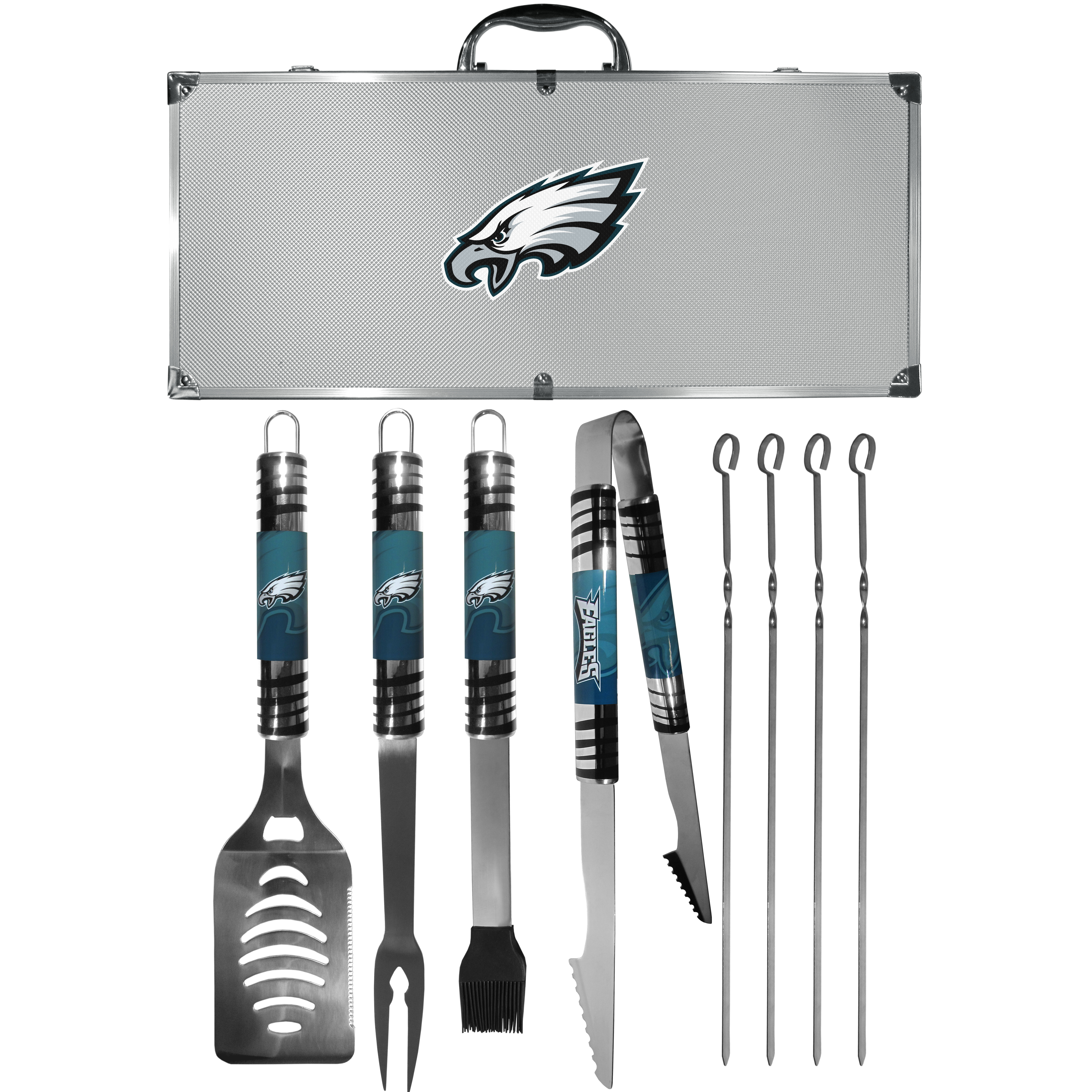 Philadelphia Eagles 8 pc Tailgater BBQ Set    