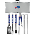Buffalo Bills 8 pc Logo BBQ Set