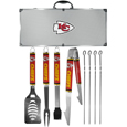 Kansas City Chiefs 8 pc Logo BBQ Set