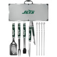 New York Jets 8 pc Logo BBQ Set