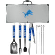 Detroit Lions 8 pc Logo BBQ Set