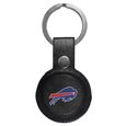 Buffalo Bills AirTag Compatible Leather Key Chain