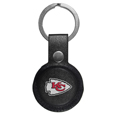 Kansas City Chiefs AirTag Compatible Leather Key Chain
